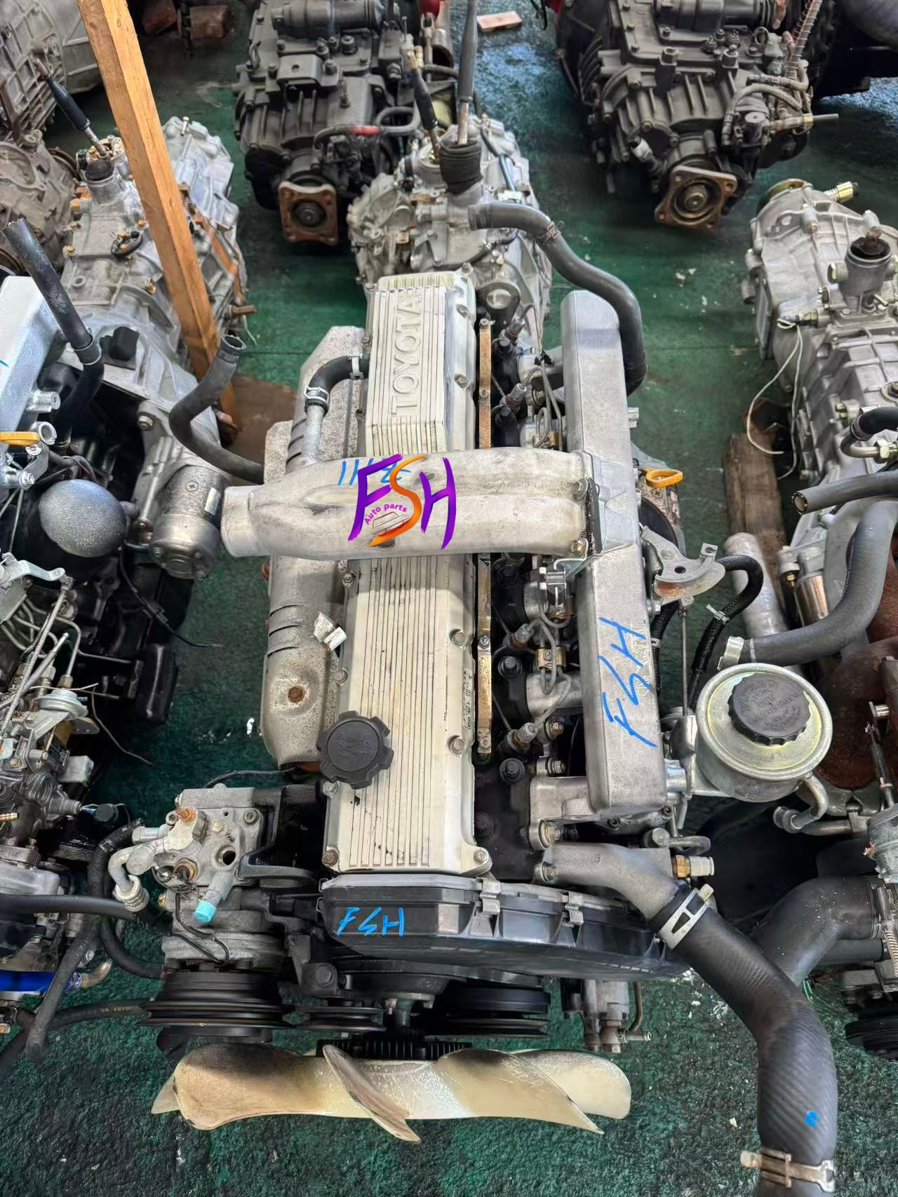 Work Resumes with Great Success — New Engine Stock Arrivals