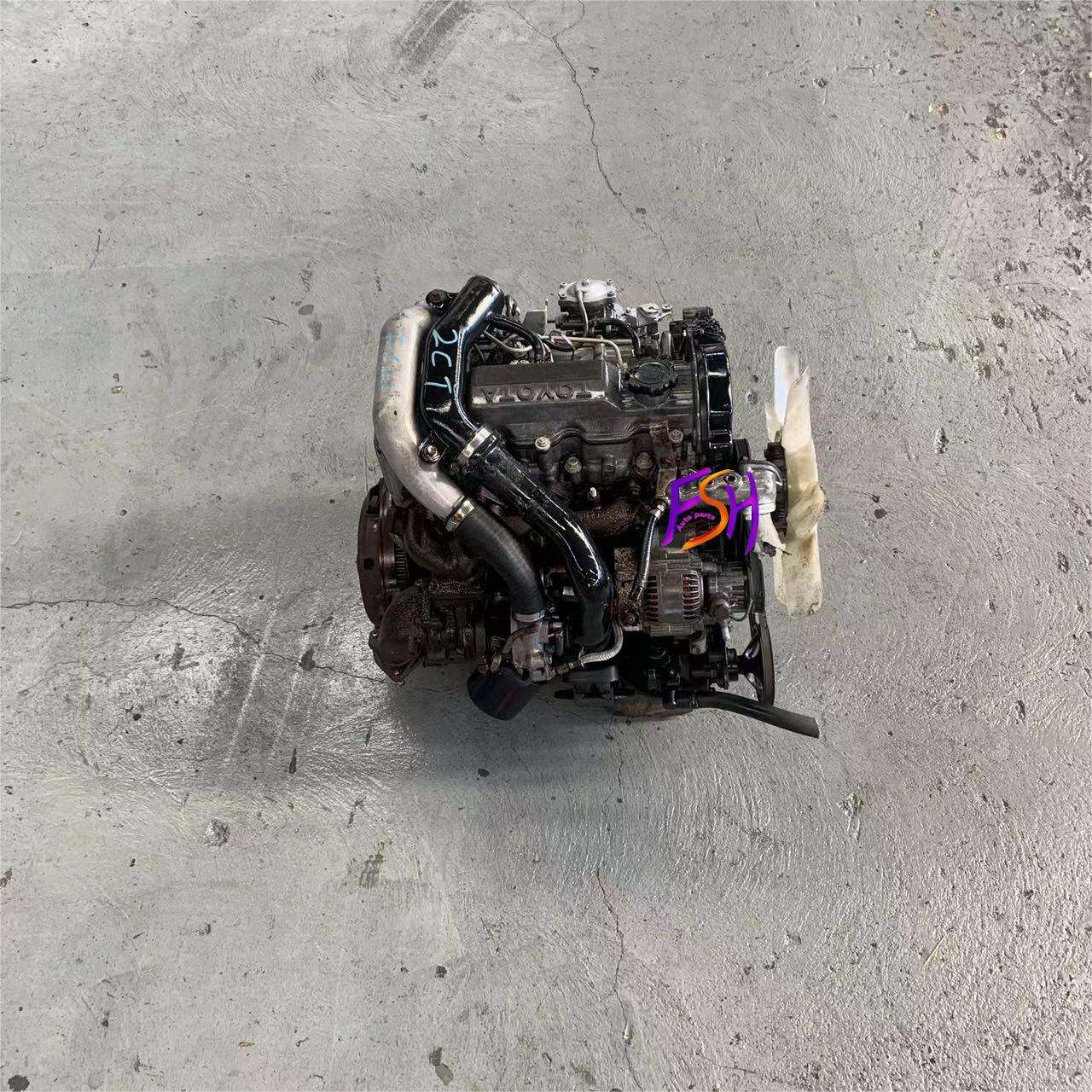 For Toyota Pickup 4 Cylinder Second-hand diesel Engine 2CT Used Diesel Engine manufacture
