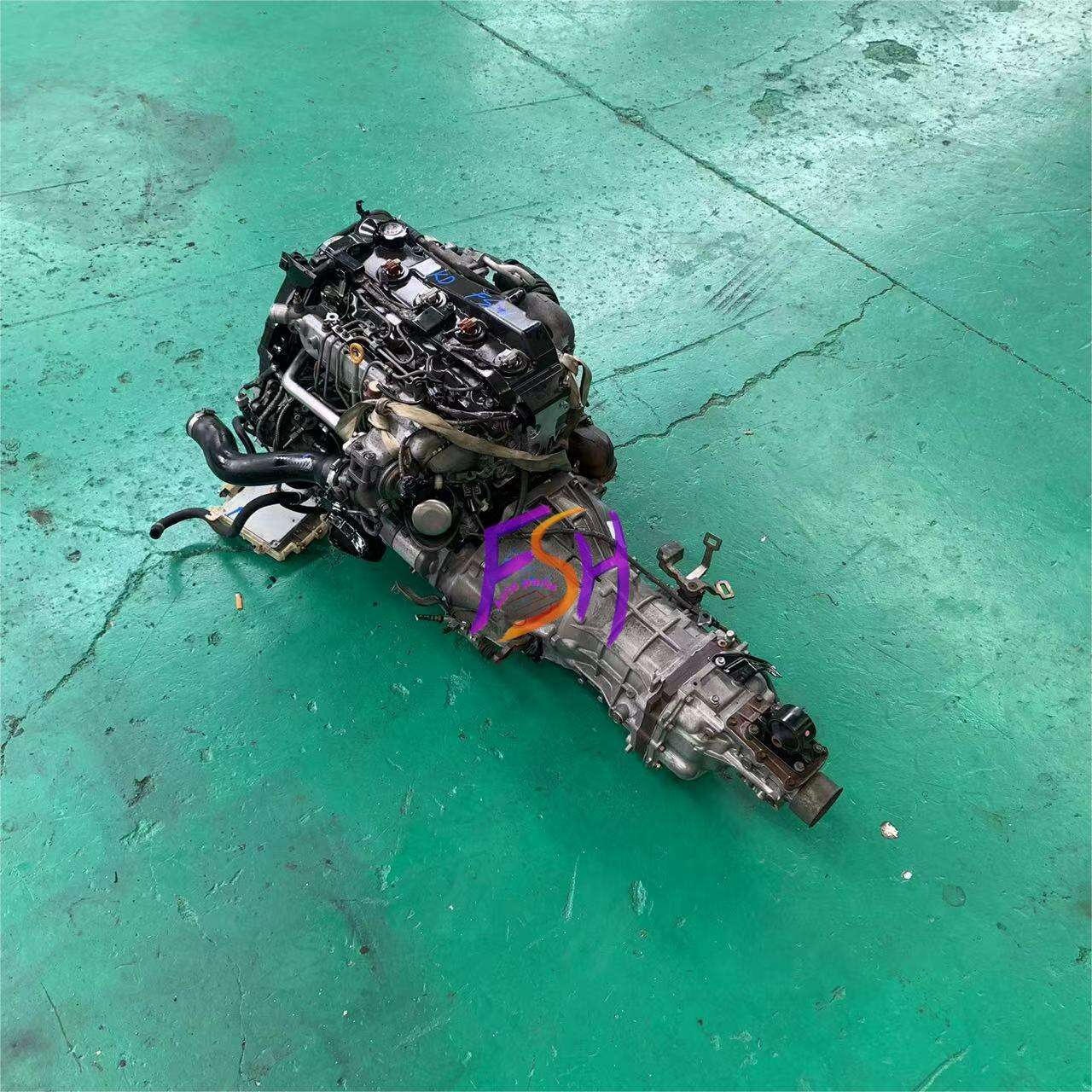 Complete High-Quality Auto Parts Toyota 2KD Used Diesel Engine  for Sale  manufacture