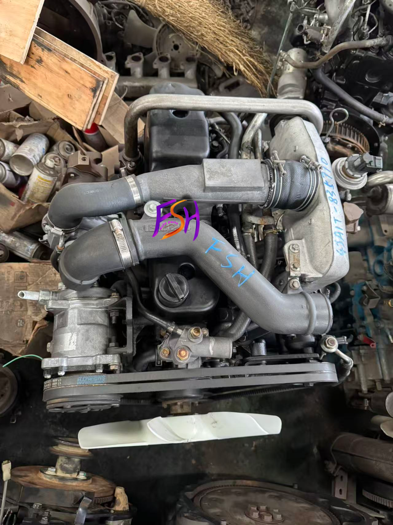 Work Resumes with Great Success — New Engine Stock Arrivals