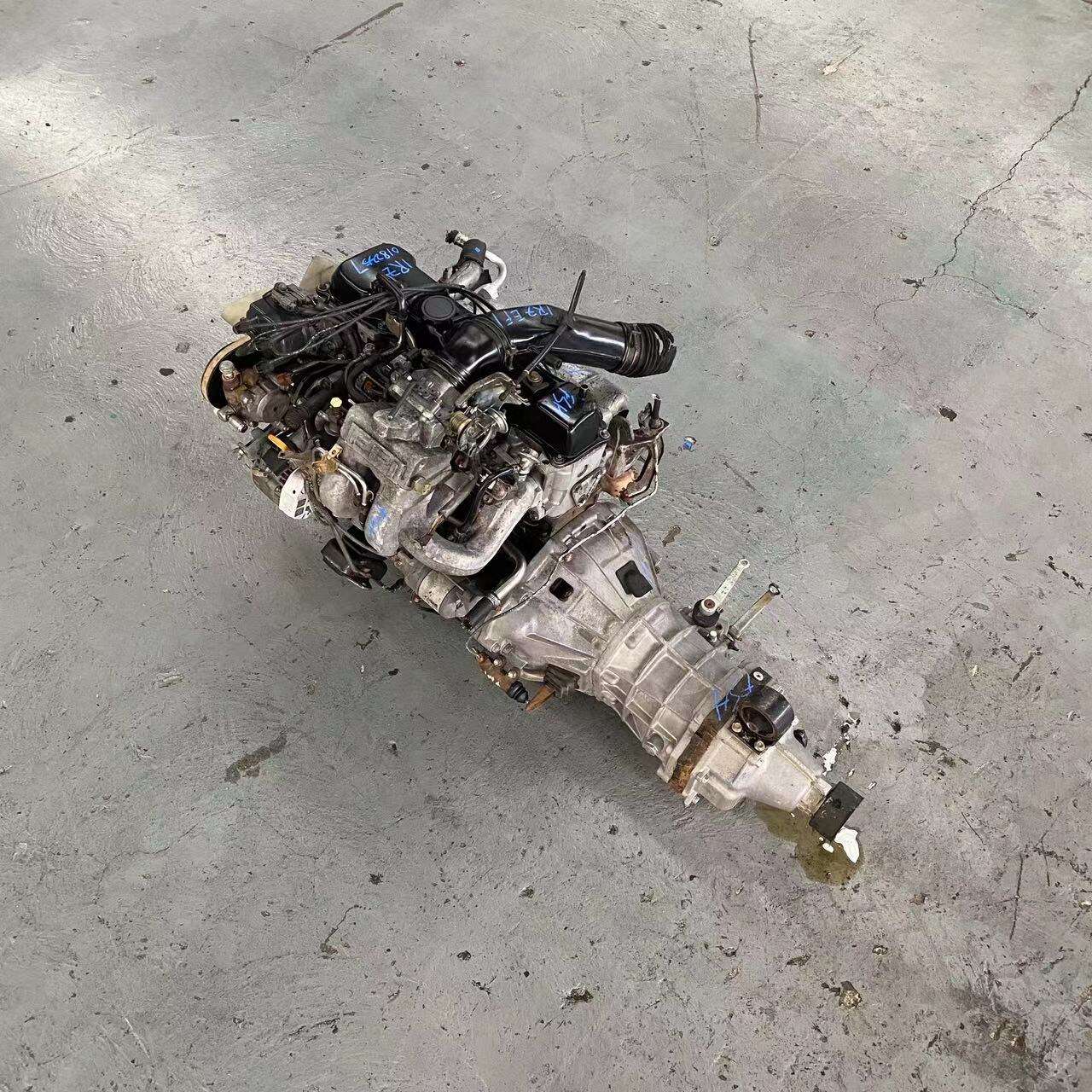 Electric Injector 1RZ Gasoline Engine EFI Used Engine Assembly for Toyota Hiace Light Commercial Vehicles factory
