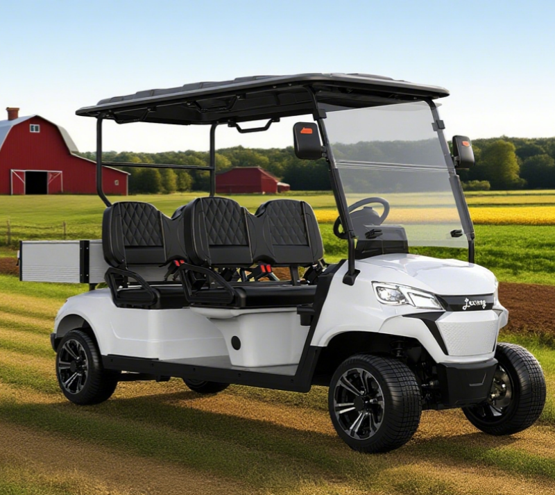 Aluminiumslåda 4-sitsig Klubb Utility Golfvagn LS2043KH