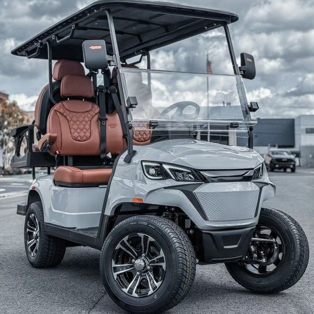voiture de Golf Électrique à Longue Autonomie pour 4 Personnes LS2023KSZ
