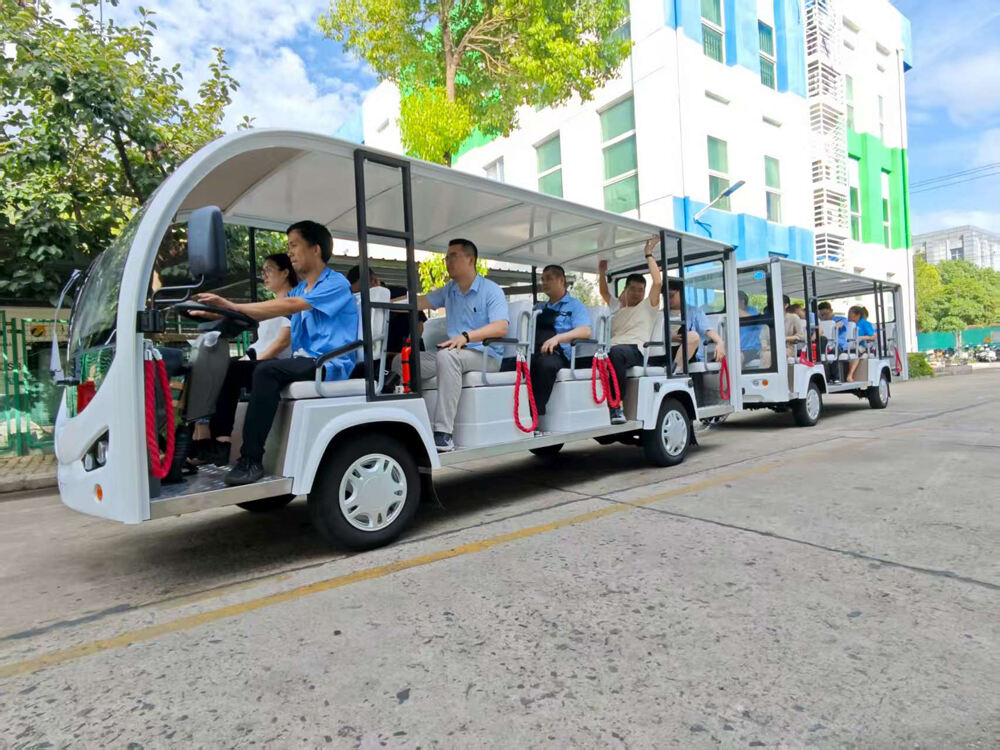 Revolutionary 29 Seat Electric Sightseeing Bus Train Launched