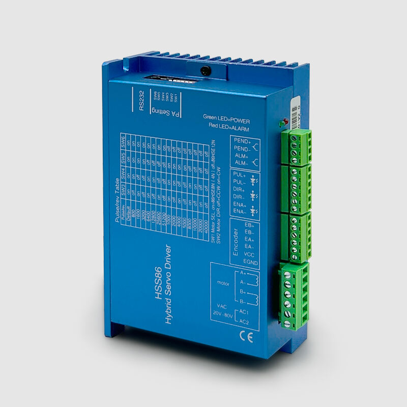 HSS86 sterownik stopniowy z zamkniętą pętlą