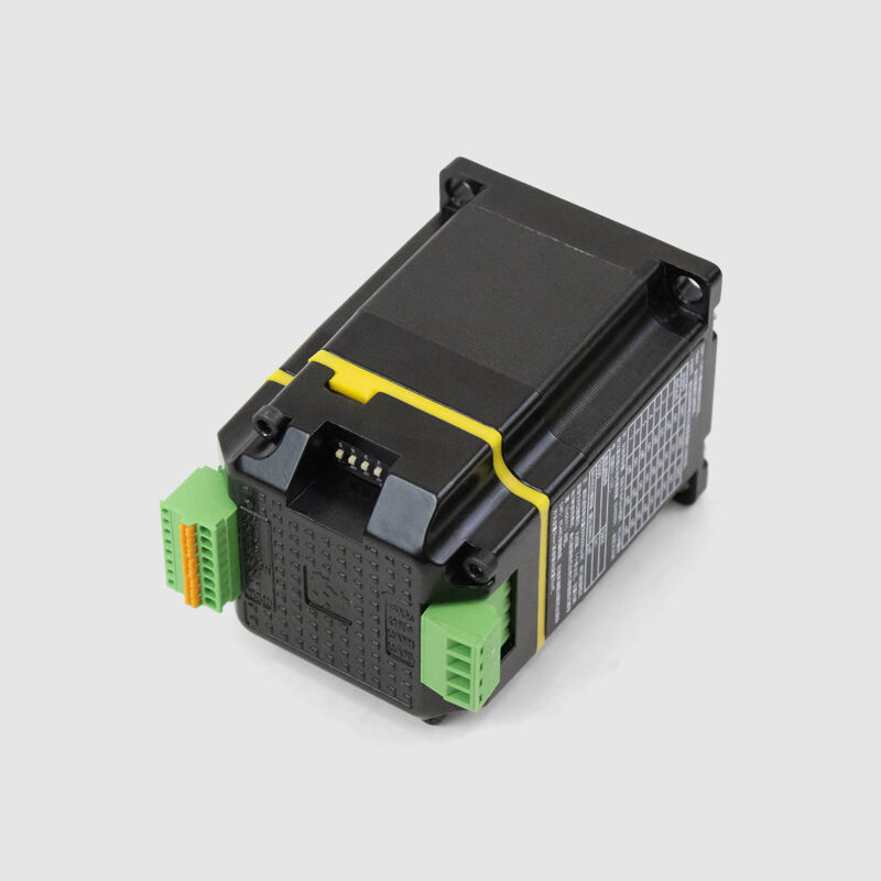 ESS57C Nema 23 Біріктірілген қадамдық сервомотор 24 В~48 В тұрақты ток, CANopen