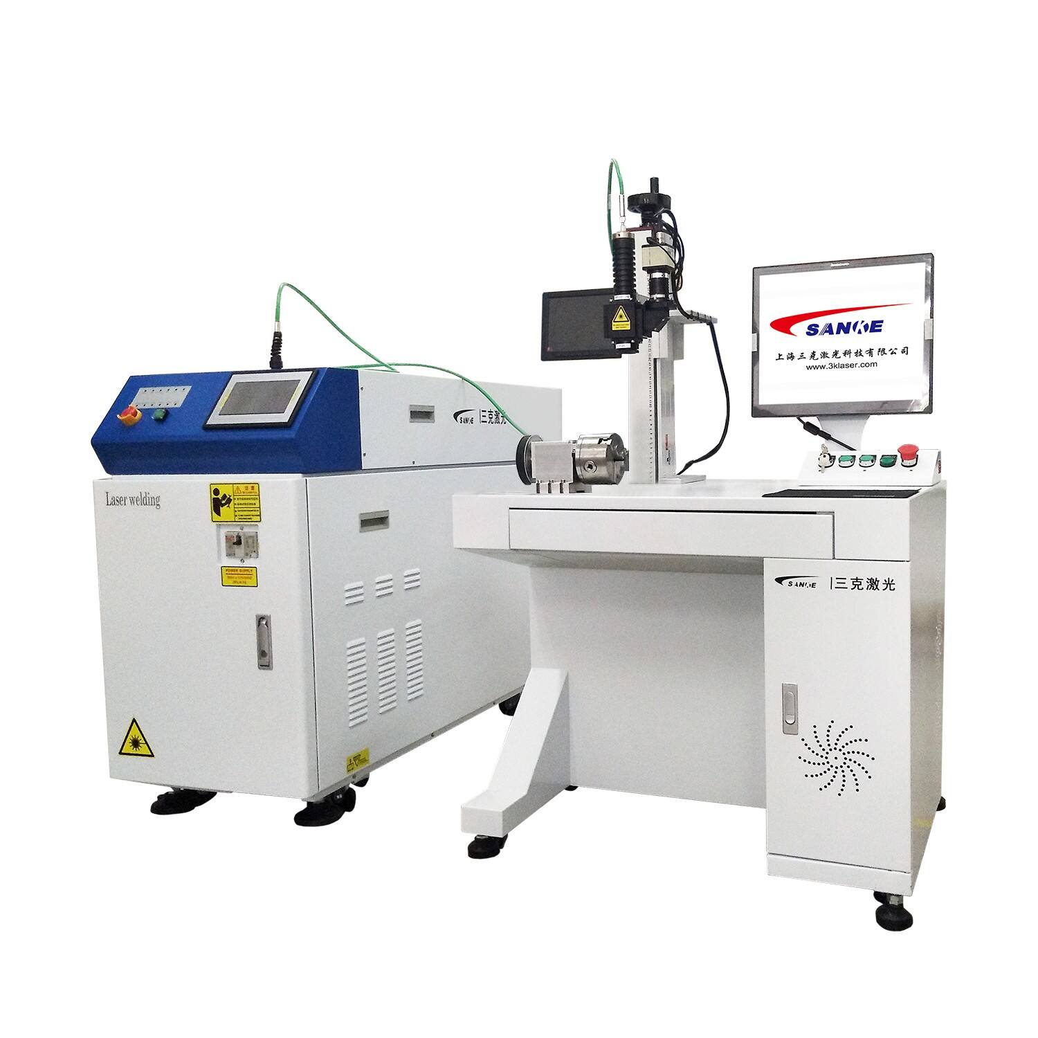 CCD Optical fiber laser welding system