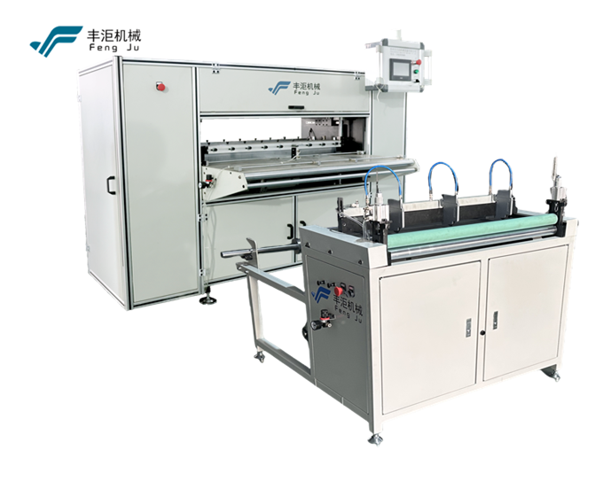 Machine de plissage de lame de filtre cabine