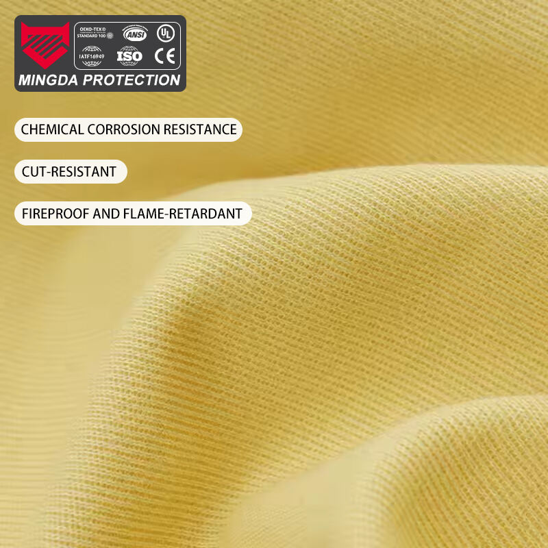 Tecido Tecido Kevlar/Aço Resistente ao Corte A7 Impermeável e Resistente ao Rasgo para EPI de Serra Elétrica/Manuseio de Vidro