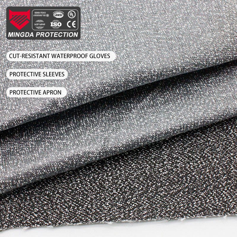 Tecido à Prova de Corte UHMWPE Impermeável com Filme de Revestimento para Vestuário de Trabalho e Bolsas