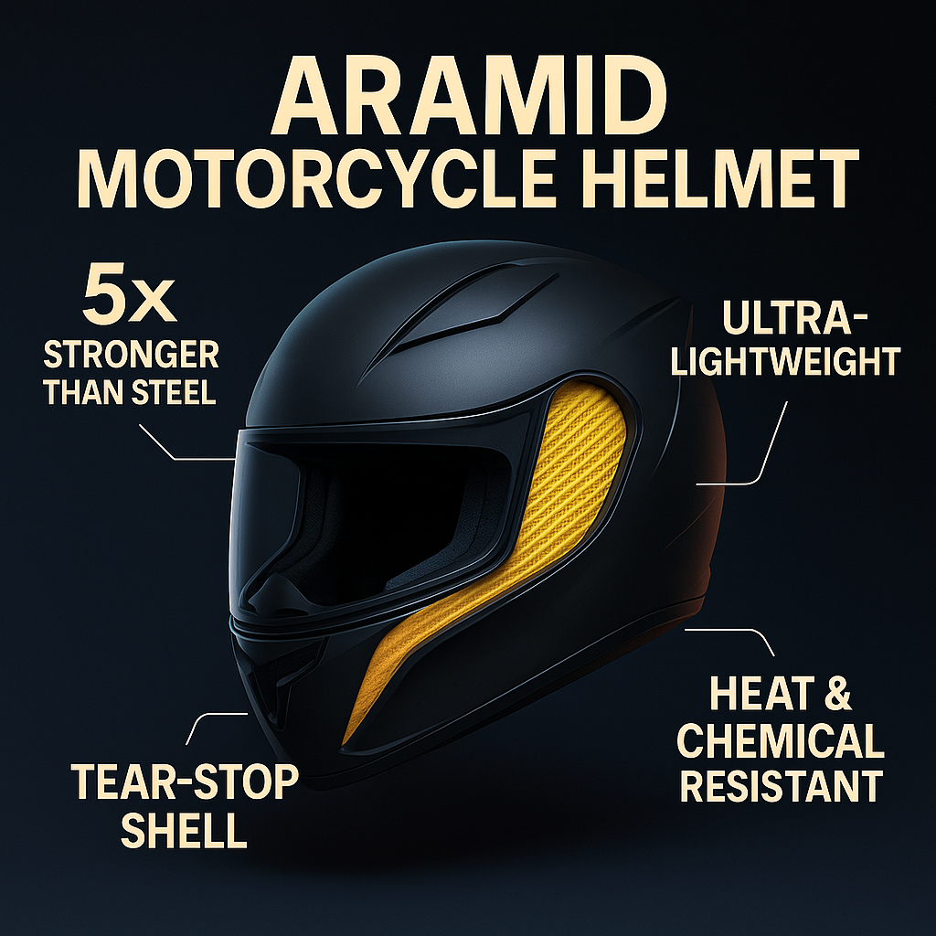 Aramid Motorcycle Helmet - Mas Magaan, Mas Matibay, Mas Ligtas