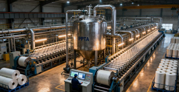 Major Breakthrough in CHINA High-End Aramid Fibers! Independent Mass Production of 5000-Ton PPTA Fibers Achieved