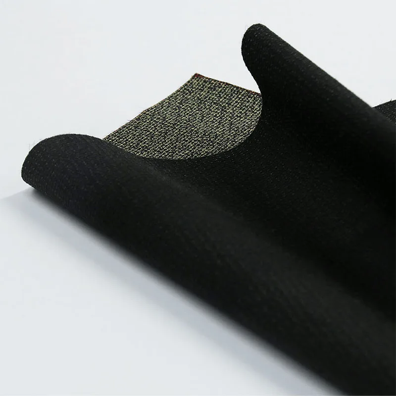 390gsm Aramid Nylon Blended Fabric - High-Abrasion & Tear-Resistant for Workwear / Sportswear / Gloves (Black)