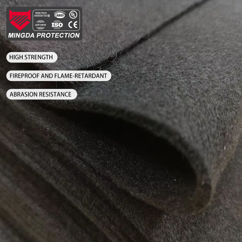 Alta Qualidade Tecido Não Tecido de Aramida 250Gsm Material Macio e Respirável Máscaras Cirúrgicas para Fabricação de Roupas Protetoras e Forros de Bolsas