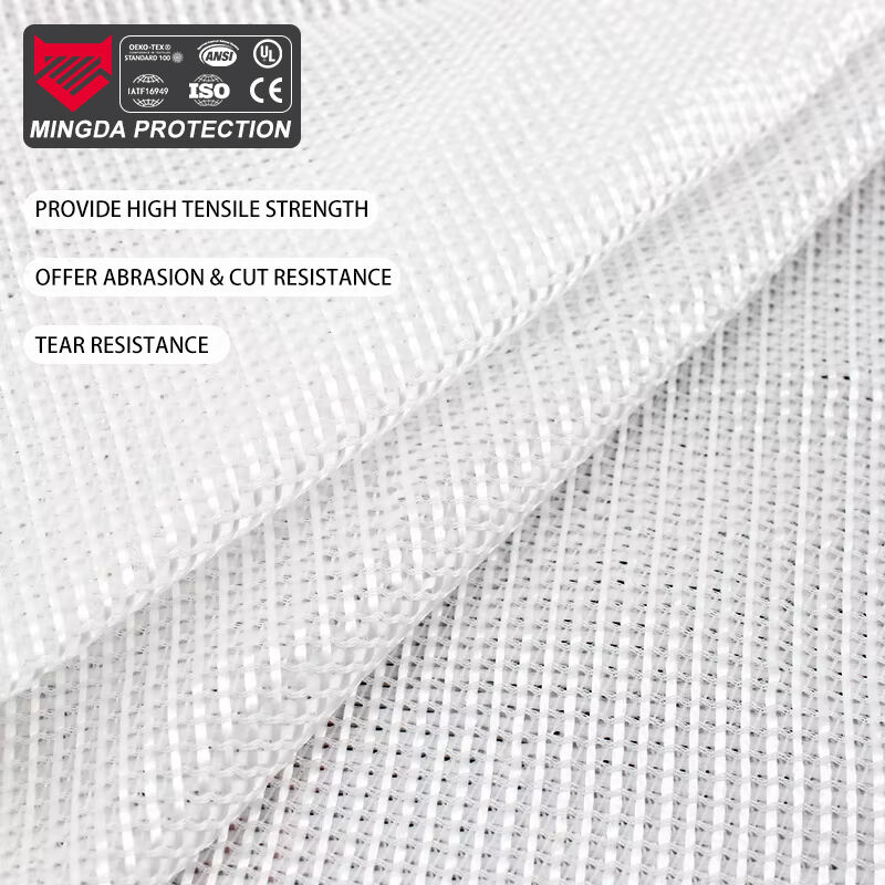 Tecido Protetor contra Serra Elétrica em UHMWPE/HPPE – Material Anti-Corte, Equipamento de Proteção Individual para PPE contra Serra Elétrica e Luvas