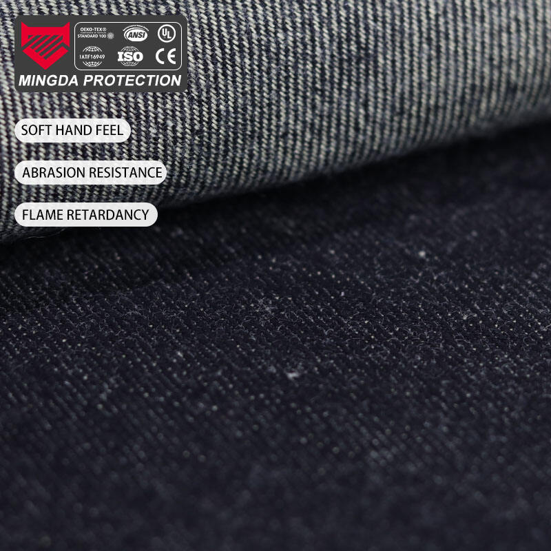 Tecido Durável de Denim Twill de Kevlar Retardante de Chama Resistente ao Desgaste Material Tecido para Uniformes
