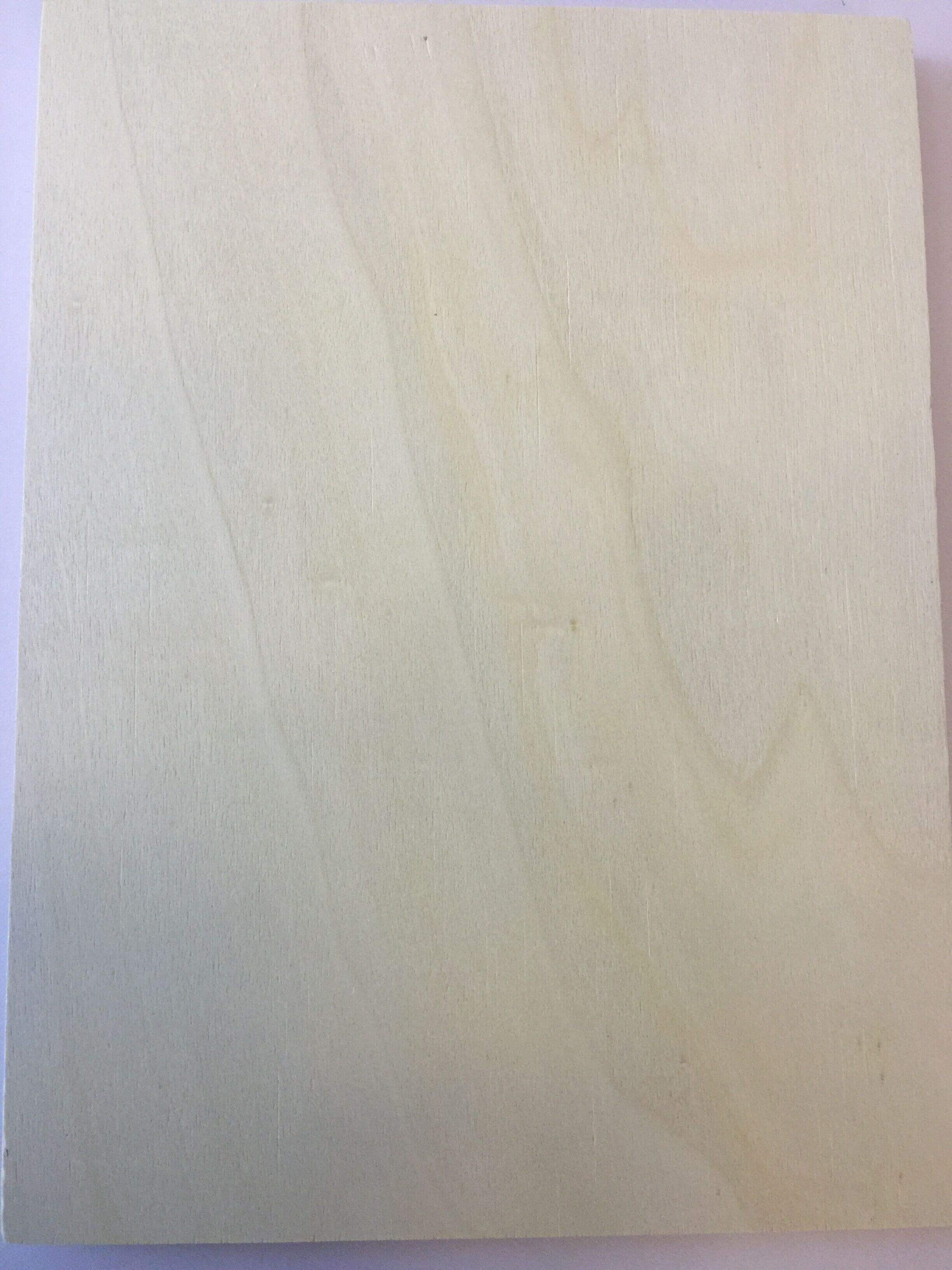 Bleached poplar face plywood