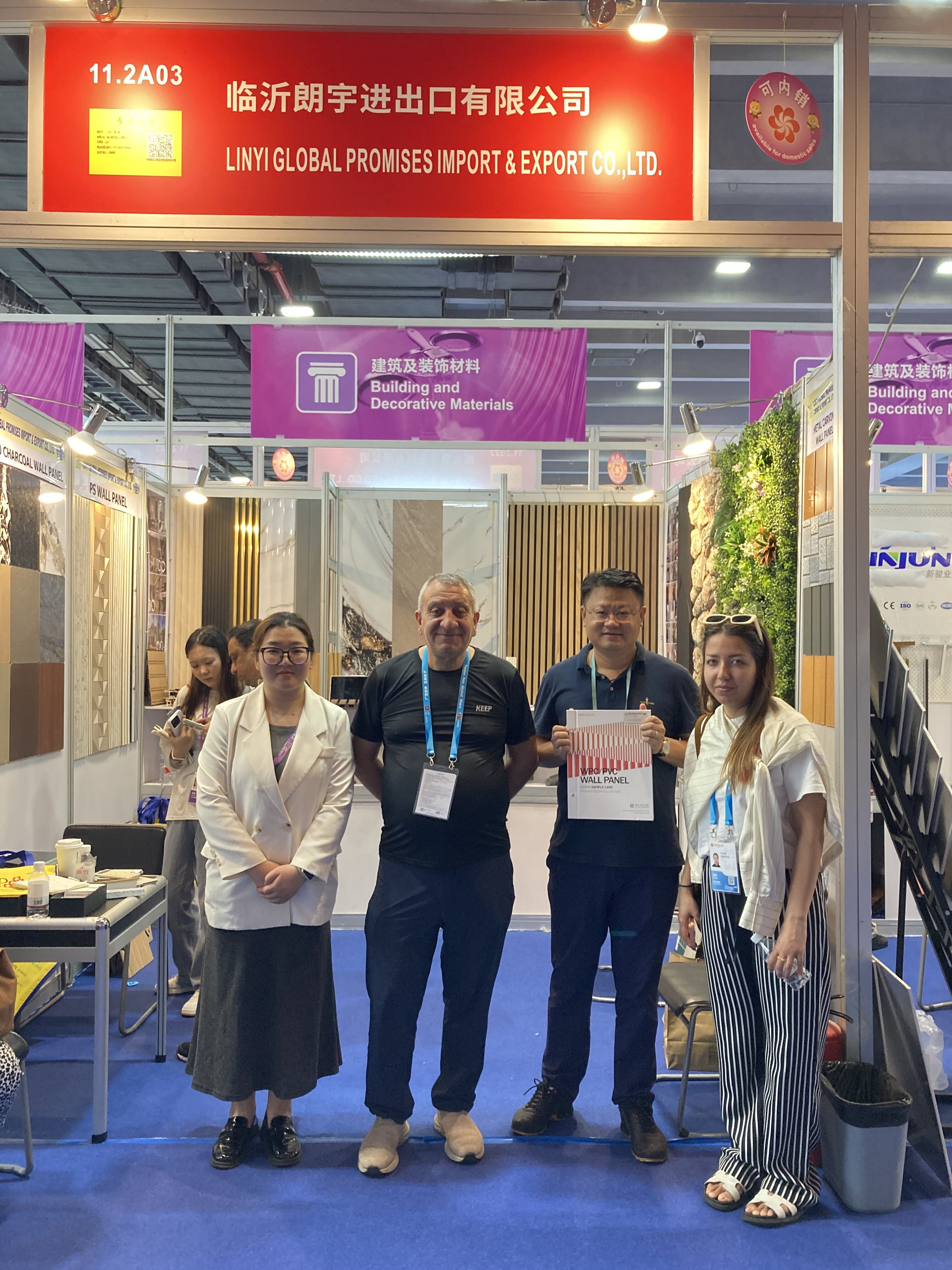 Empowering Building Materials Foreign Trade | Our company made an appearance at the 2026 Spring Canton Fair Phase II (Building Decoration Materials Special Session) and won global business opportunities