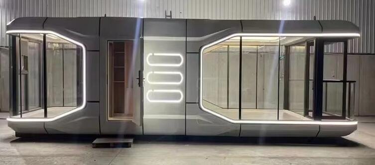 Modern Prefabricated portable house capsule container for hotel space capsule home space house capsule manufacture