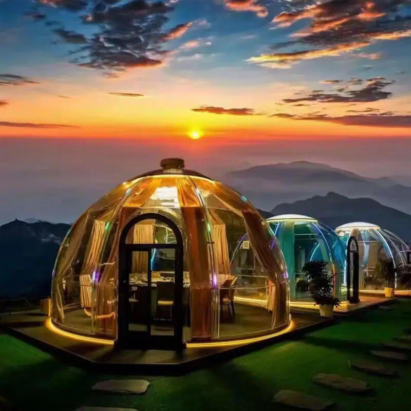 Bubble tent