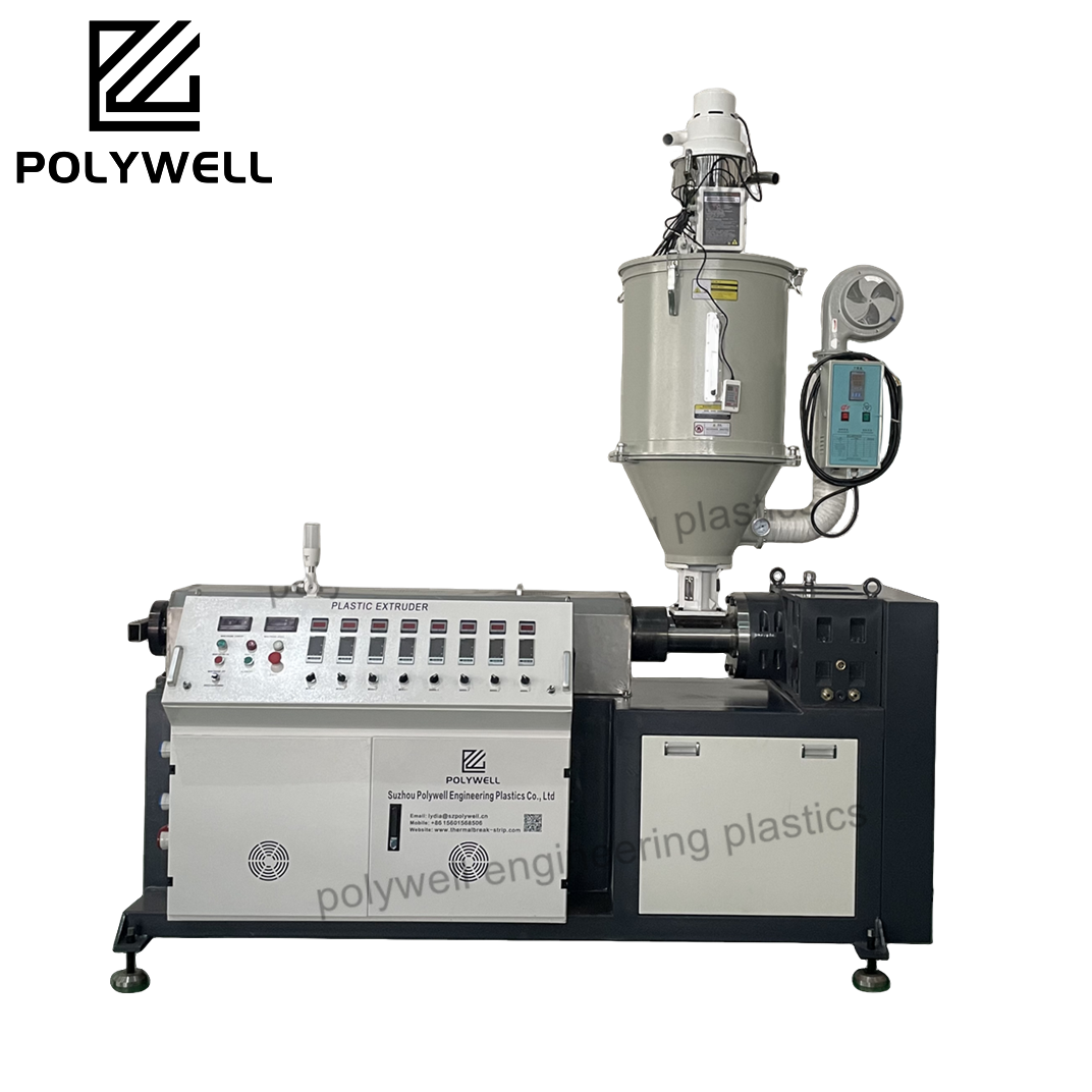 Polyamide Extrusion Machine Nylon Engineering Plastic Extruder Equipment Produce Sound Insulation Strip Production Line