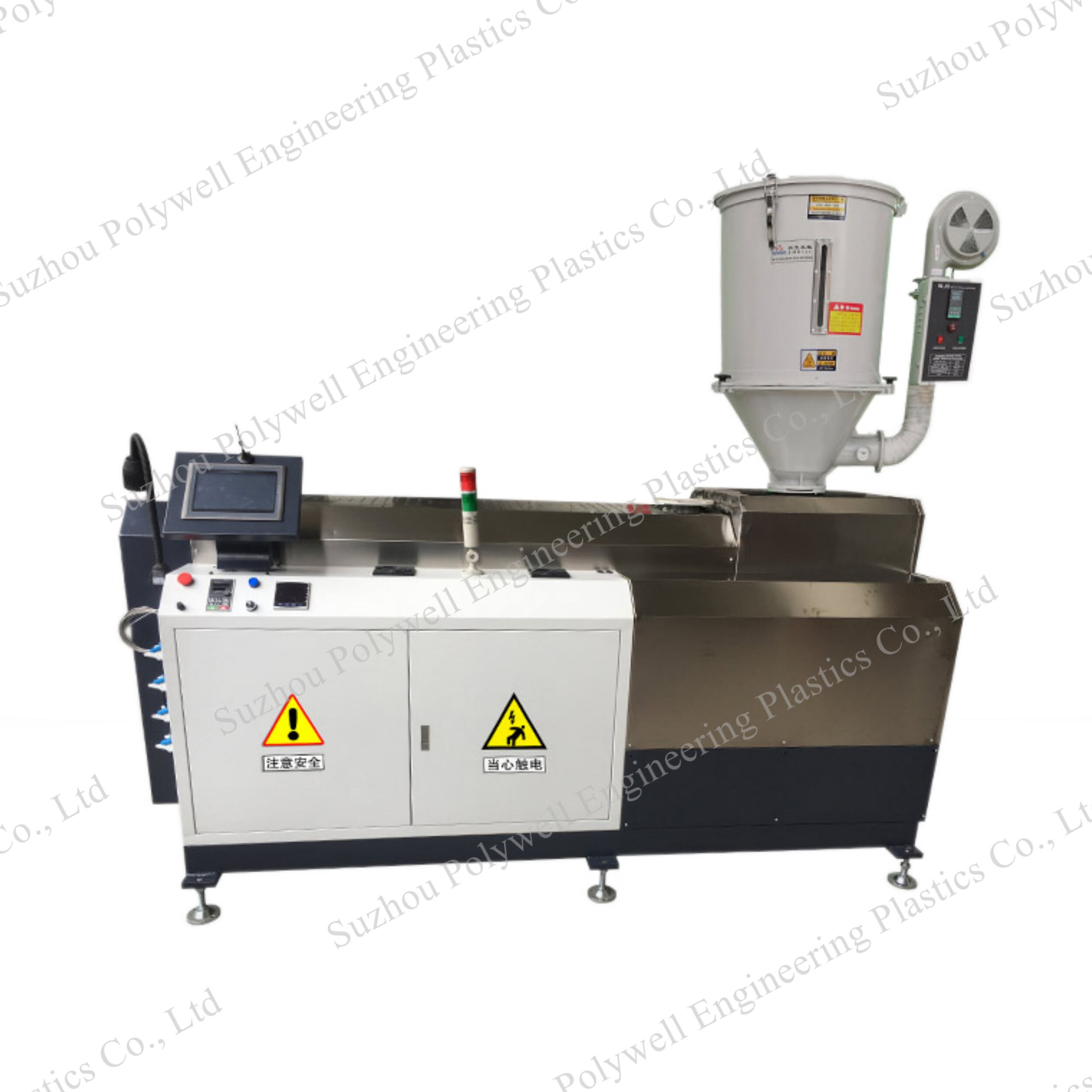 Extrusion Plastic Strip Machinery PA66 GF25 Profile Single Screw Extruding Production Line