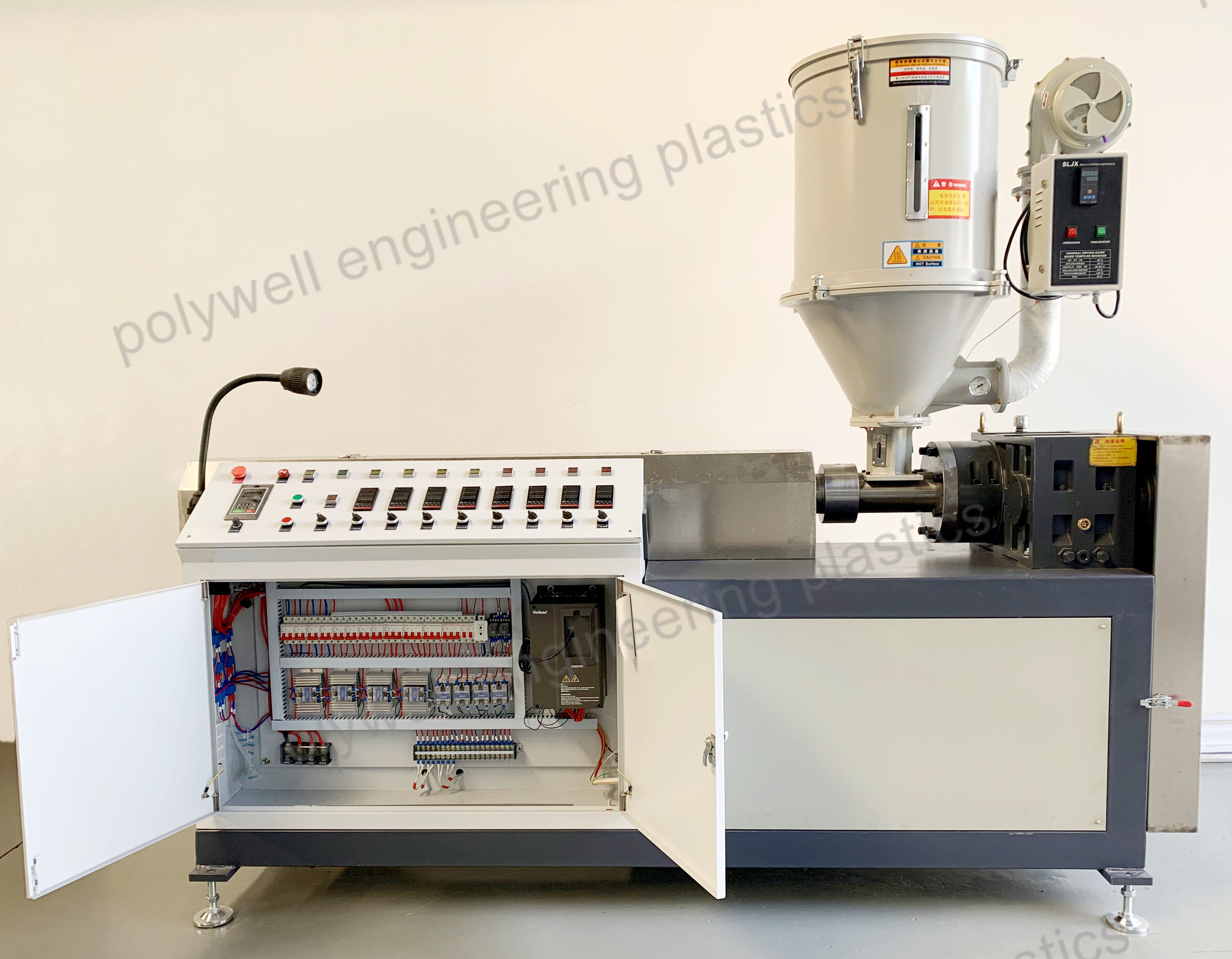 PA66 GF25 Thermal Barrier Bar Production Line Plastic PA Strip Extrusion Machine Polyamide Strip Extruder Equipment