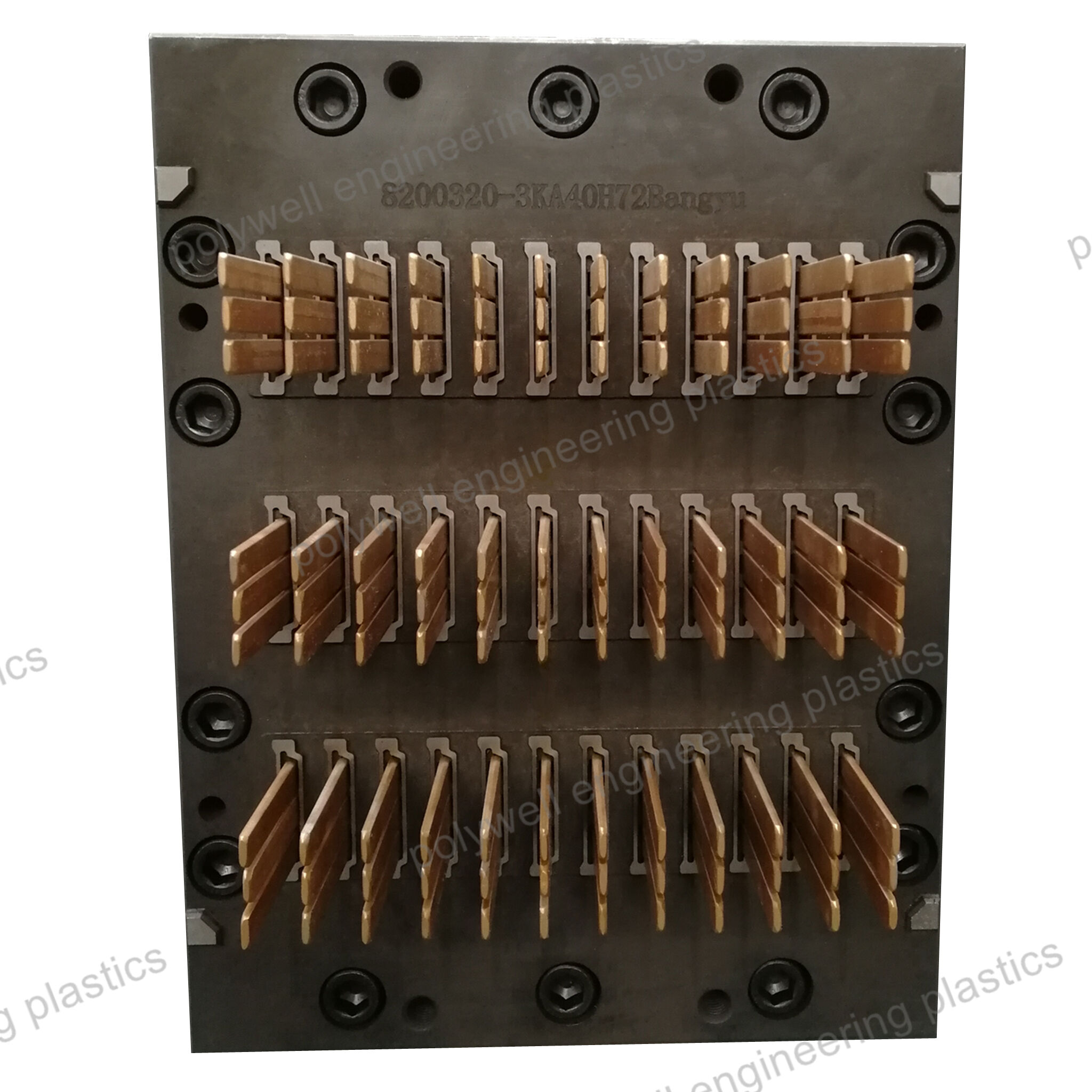Customized Shape Steel Mould Plastic Extruding Molding Die for Polyamide Nylon Heat Insulation Strip Extrusion Mold
