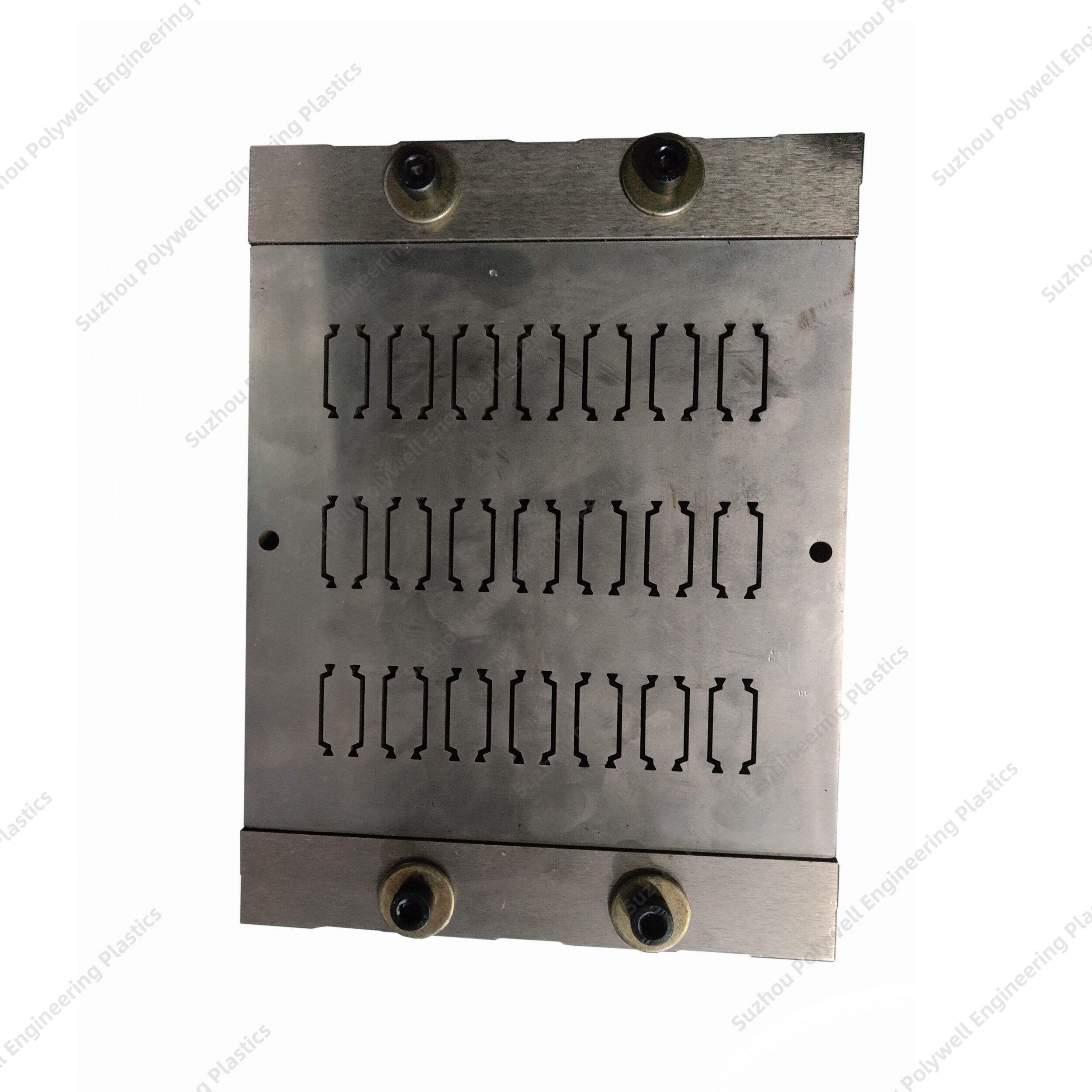 Barriera e ngrohjes Polyamide Profile Extruding Tool Polyamide 66 Strip Extruding Mold për Thermal Break Window Line Production