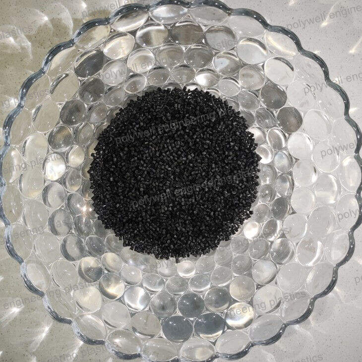 Fireproof and Soundproof GF25 PA66 Toughened Plastic Compounds Used for Building Extrusion Material