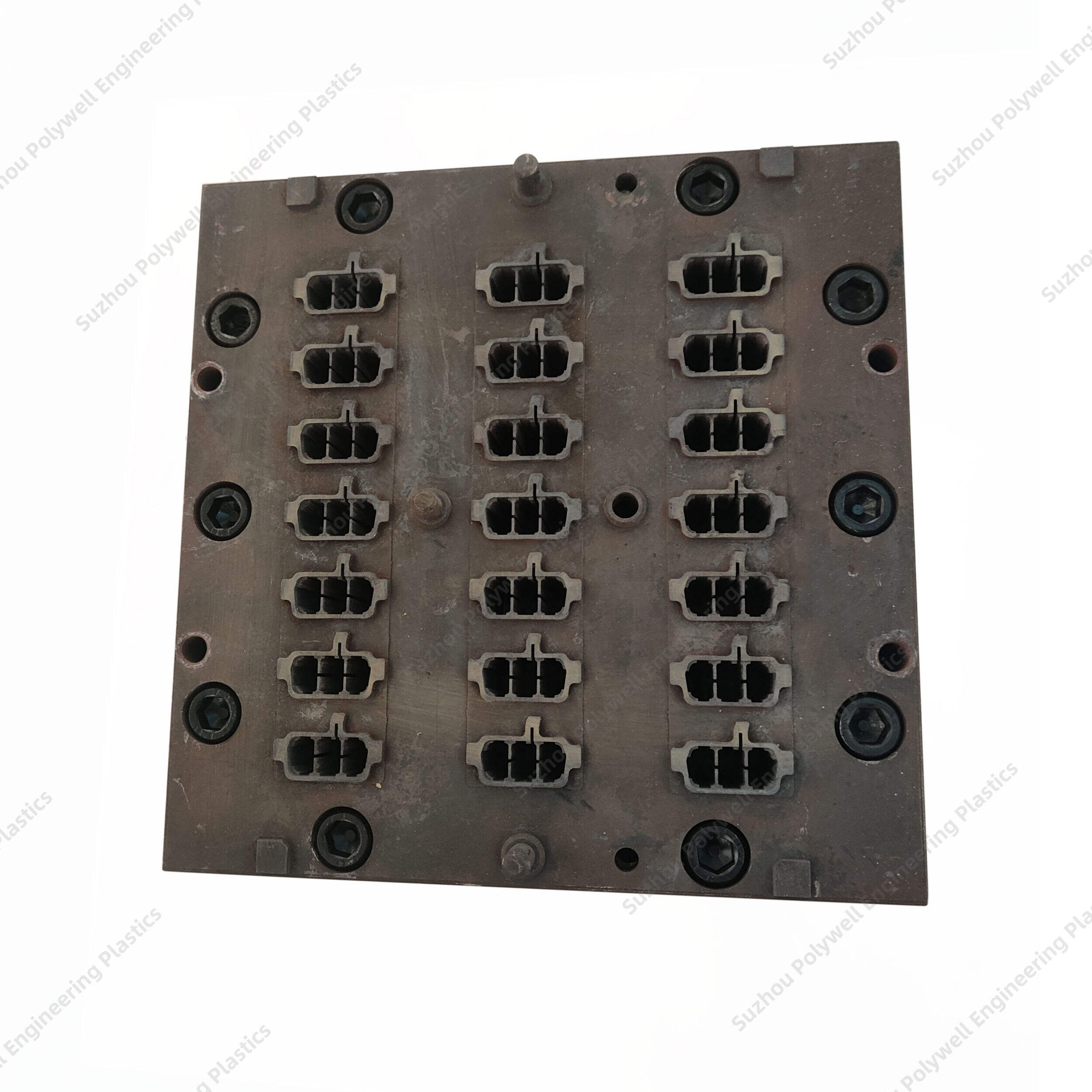 Professional Plastic Extrusion Molding Die PA66 GF25 Bars Profile Extrusion Tool Mould Thermal Break Strip Extruding Mold