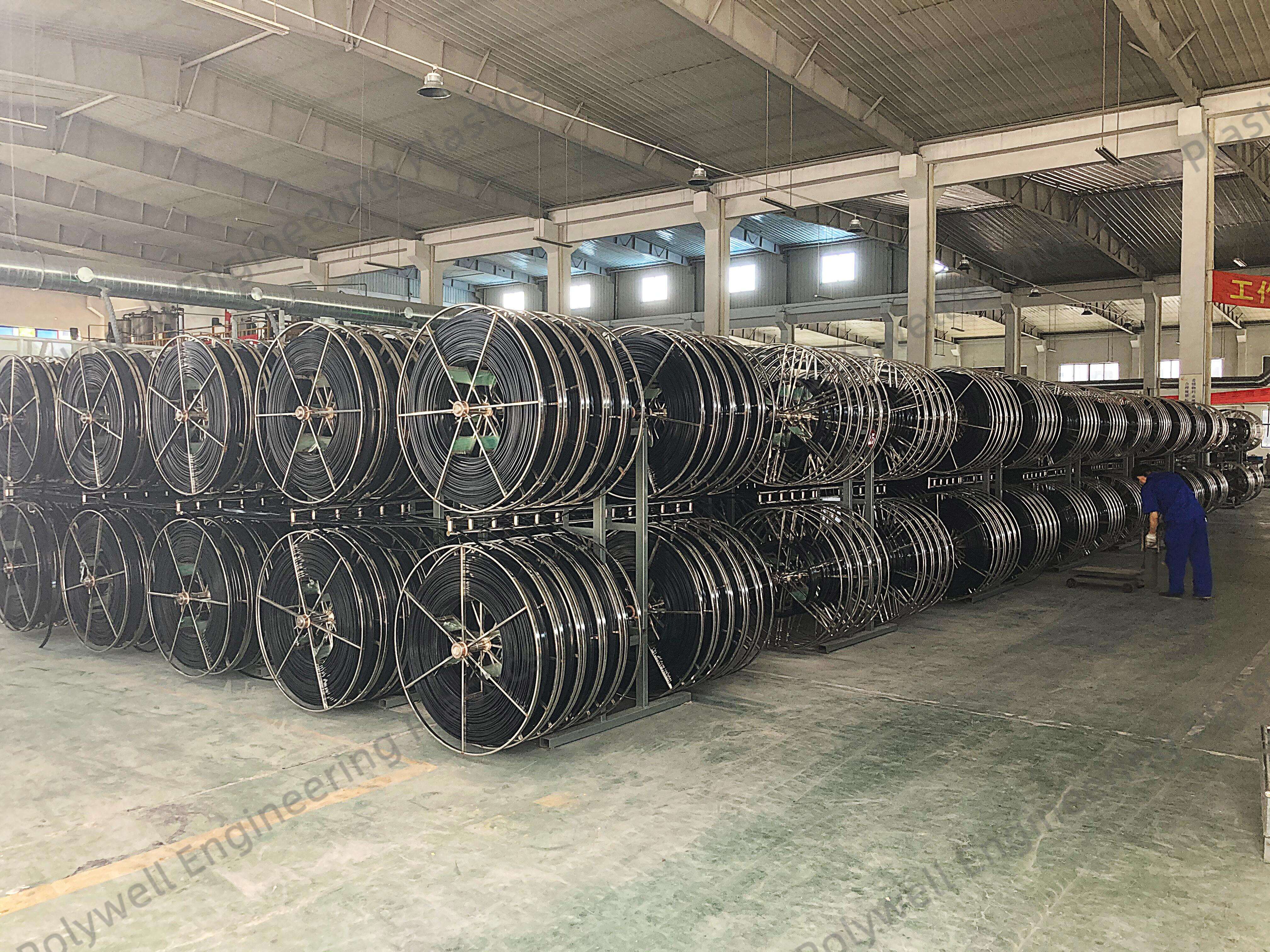 Winding Machine For Rolling Polyamide Strips