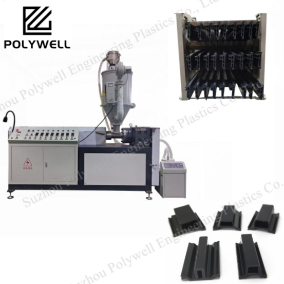 Complete Production Line Configuration for PA66GF25 Thermal Break Strips
