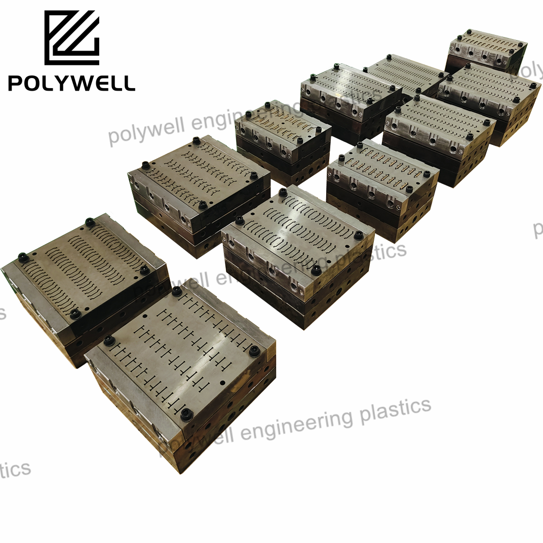 Cost-Effective Extrusion Molds for Thermal Break Strip Production | POLYWELL