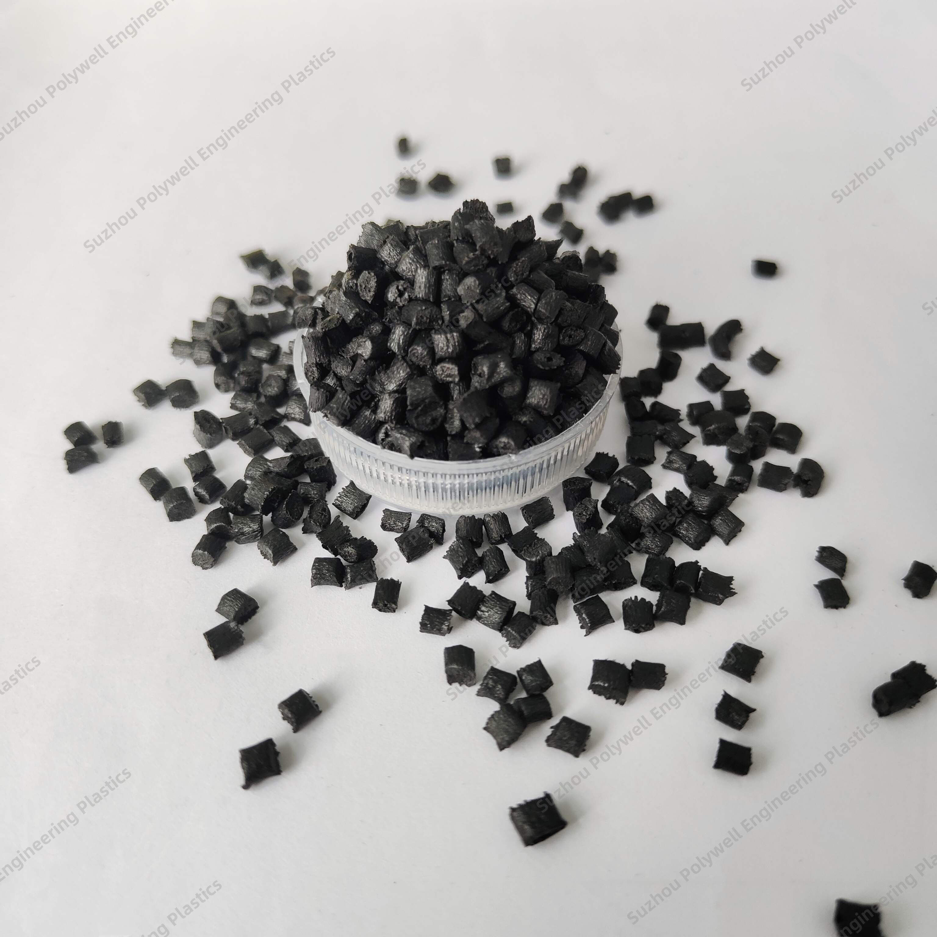 Black Customized Color Nylon Granules with Glass Fiber Reinforced for Polyamide Insulation Product