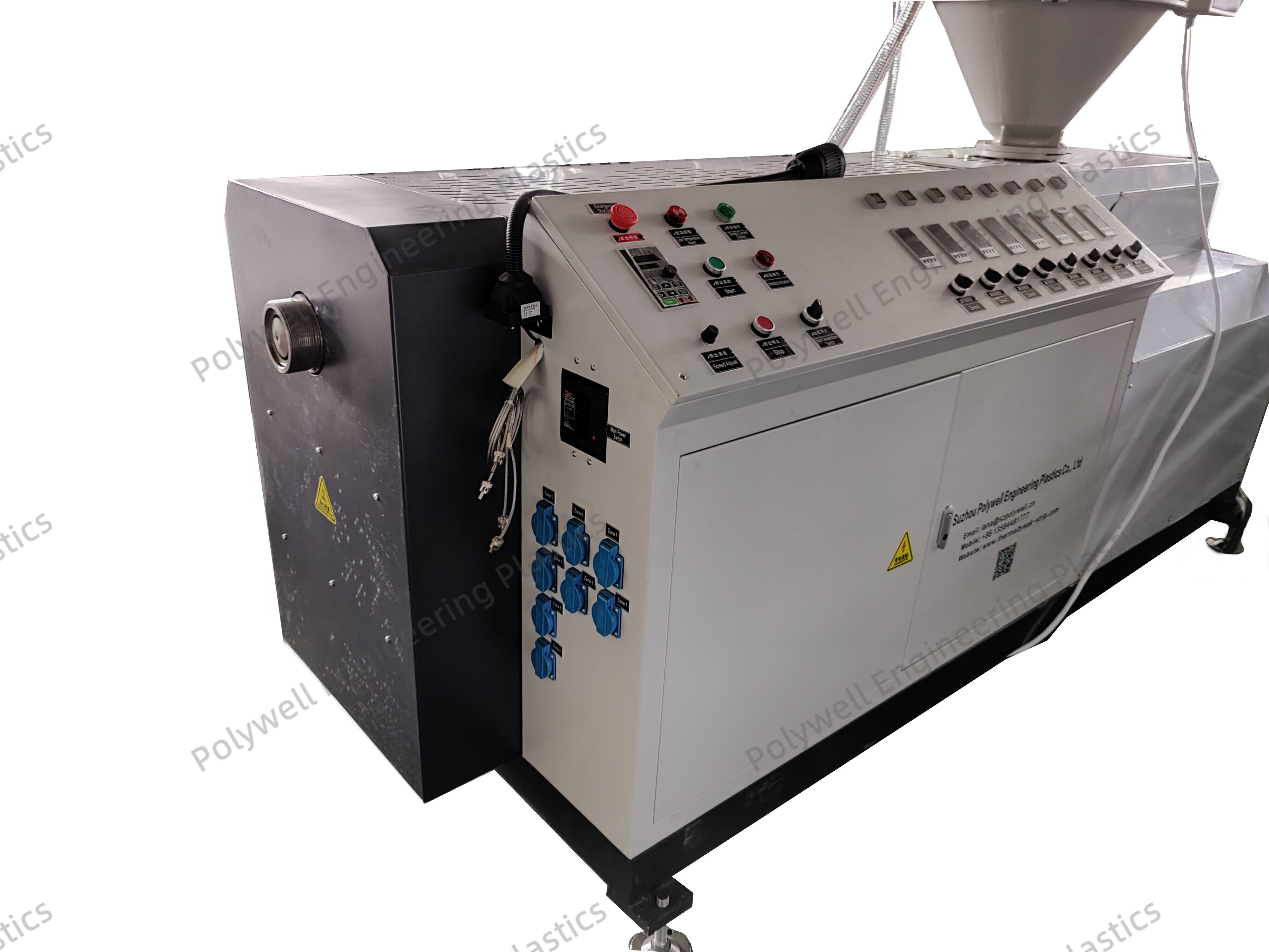 Competitive Nqe Zoo Extruder Ib-Screw Thermal Break Sawb Nylon Extruding Equipment