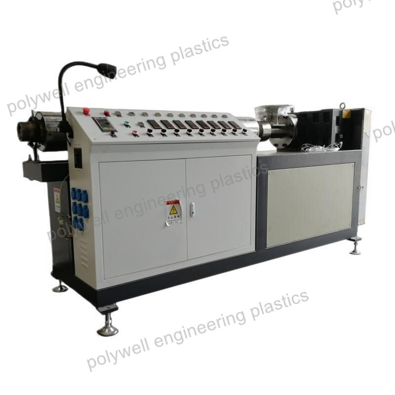 Heat Insulation Strips Extrusion Machine PA66GF25 Granules Processing Single Screw Extruder Production Line