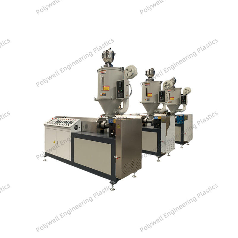 Complete Automatic PA66GF25 Thermal Break Profile Extrusion Machine Plastic Extruding Production Line