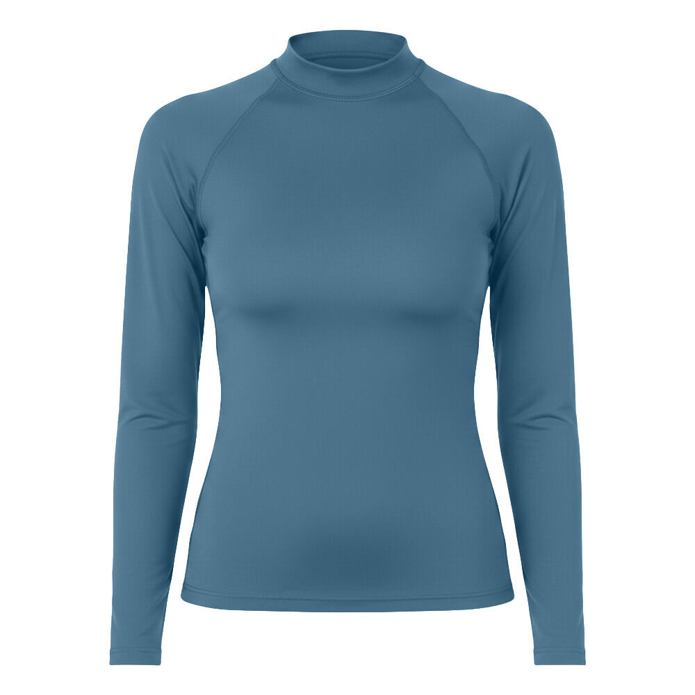 여성용 맞춤형 서프 롱슬리브 UV 래시 베스트, 도매용 UPF 50+ 수영복 셔츠, 수영 래시가드, OEM 래시가드