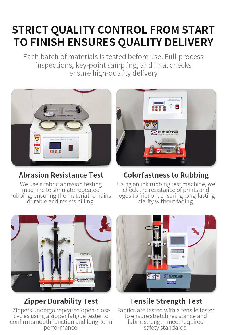 Strict Quality Control from Start to Finish Ensures Quality Delivery