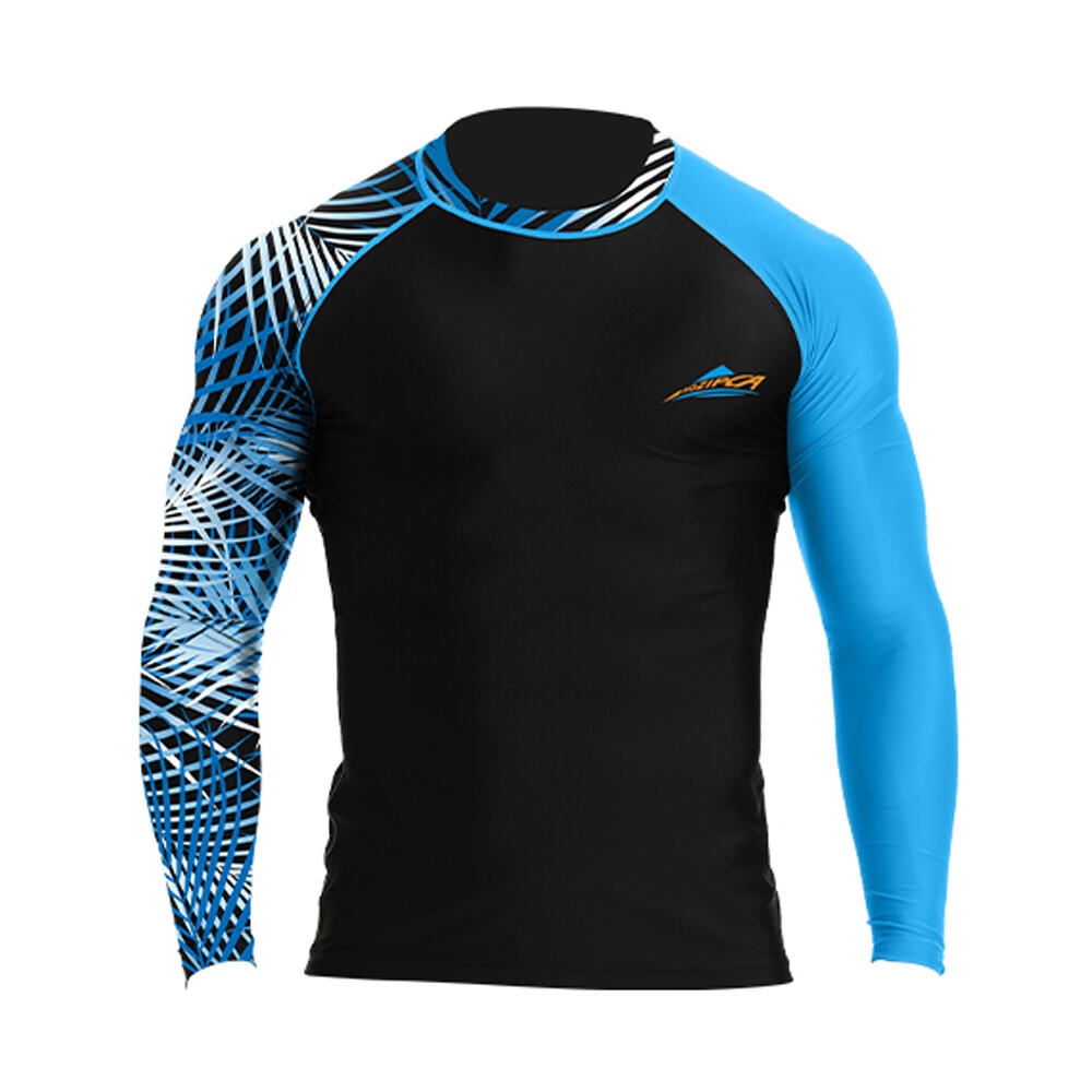 Custom Rash Guards OEM/ODM | UPF50+ Flatlock Seams