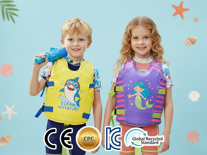 Mihin turvastandardeihin lasten uimaliivien tuojien tulisi perehtyä?