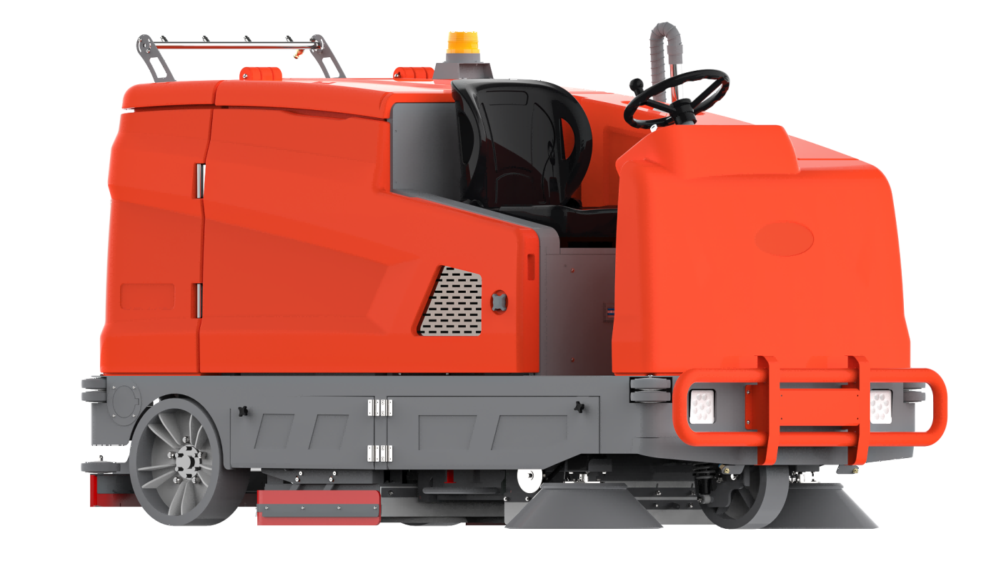 YF-XS1450 Combined Sweeper & Scrubber Machine 