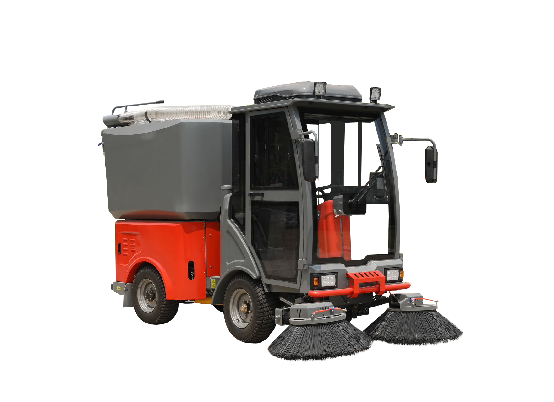 What are the key features to look for in a commercial sweeper?