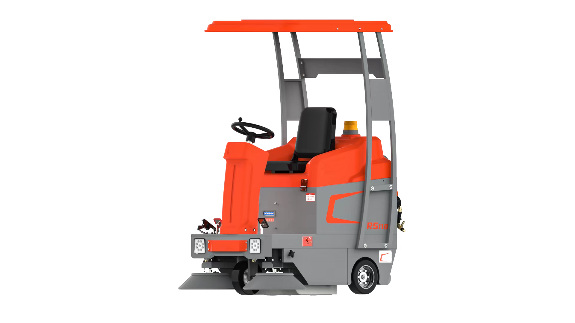 What maintenance requirements should be expected for a commercial sweeper?