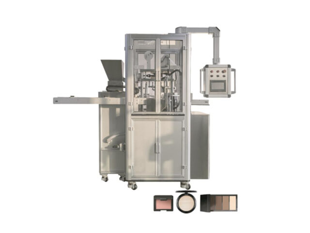 Automatic compact powder  pressing machine