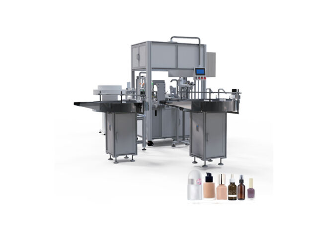 Otomatik fondöten serum tırnak cilası dolum hattı