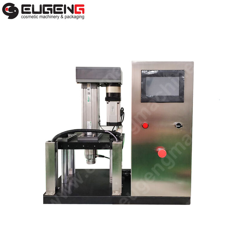 Servo motor lab cosmetic powder press machine