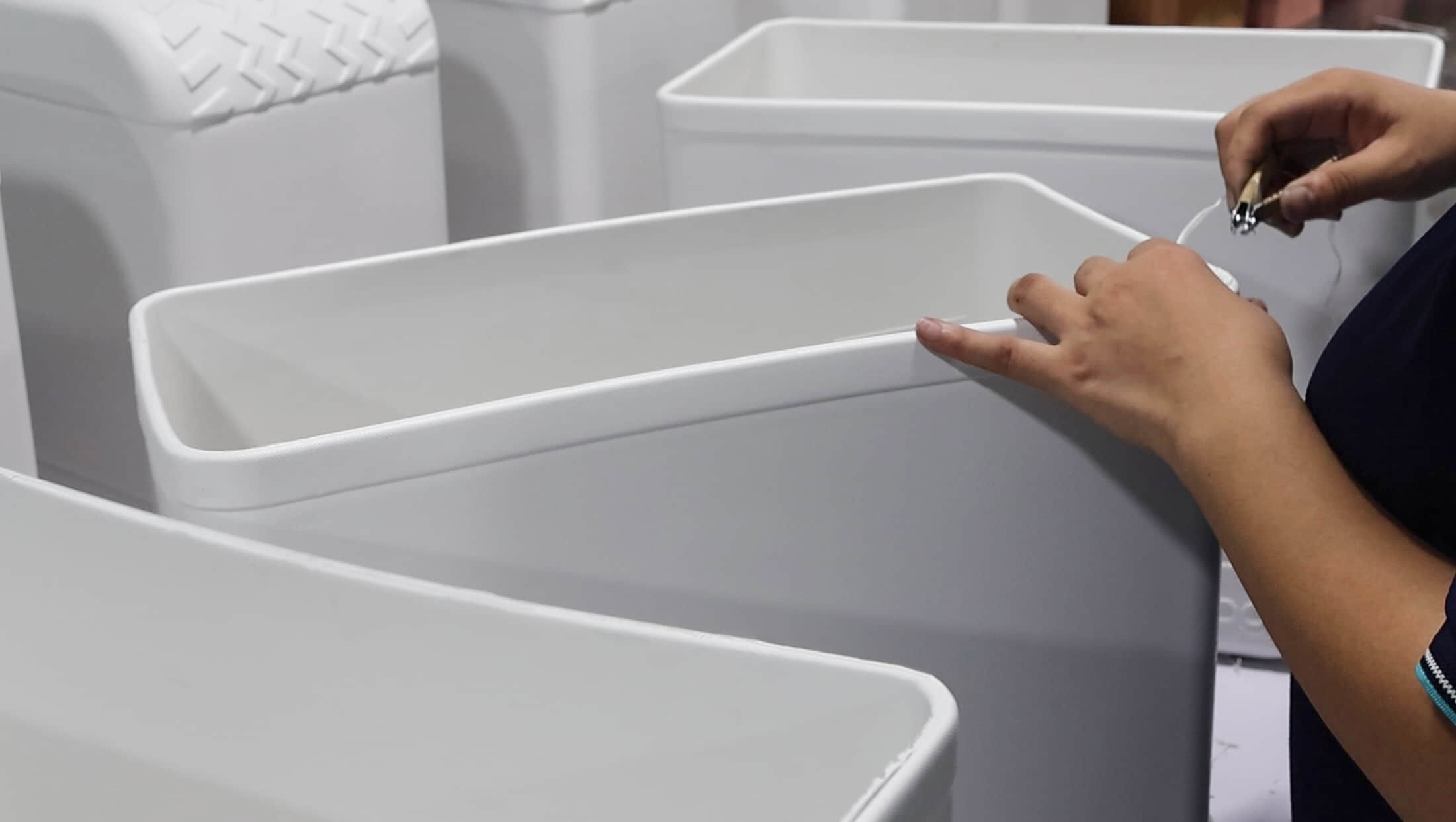 5.Cutting Edge and First Quality Inspection