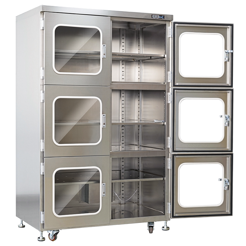 1430 liters stainless steel moisture-proof cabinet - 6 doors